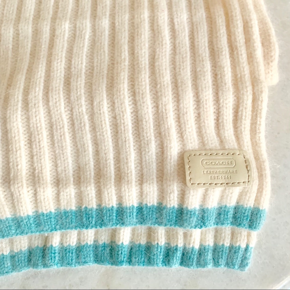 Coach Knit Scarf